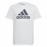 Tricou cu Mânecă Scurtă pentru Copii Adidas Essentials Big Logo Cotton