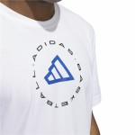 Tricou de baschet Adidas Hoops Emblem Graphic