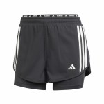 Pantaloni Scurți Sport pentru Damă Adidas Own the run 3S 2In1