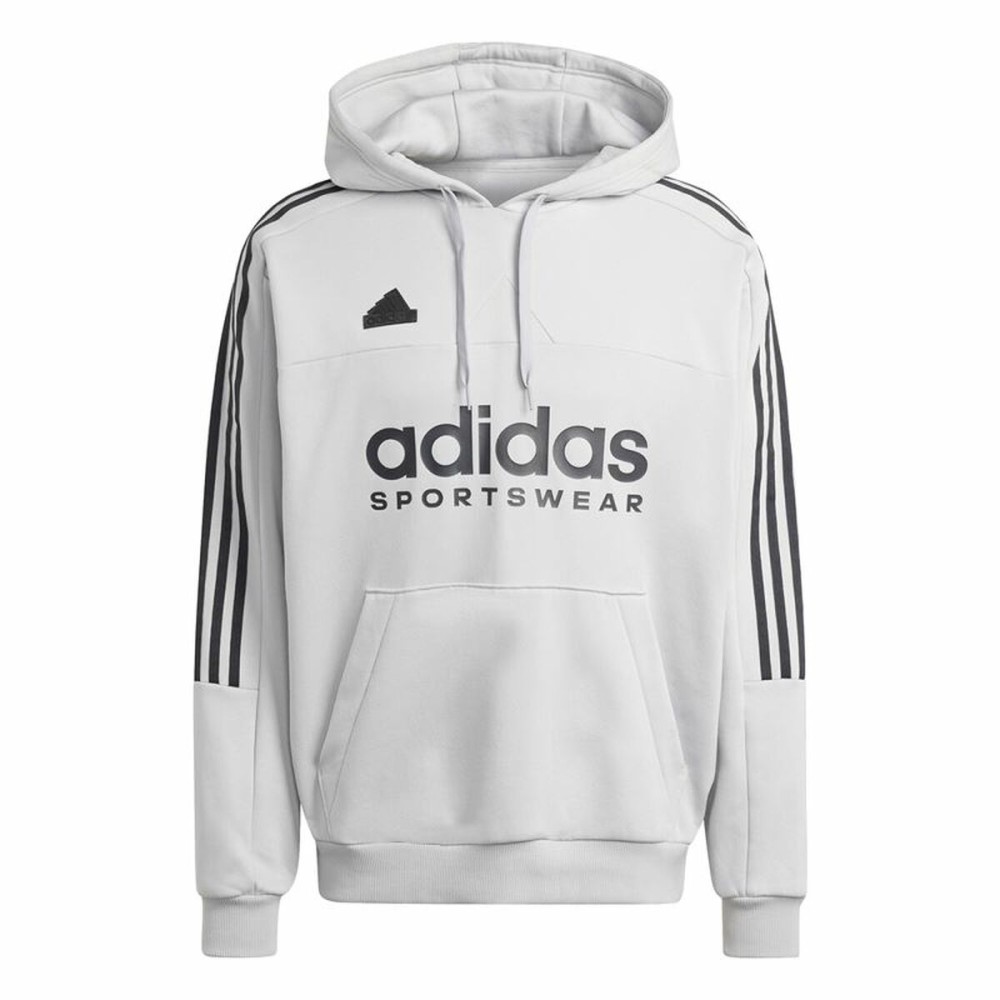 Hanorac cu Glugă Bărbați Adidas House Of Tiro Fleece Gri XS