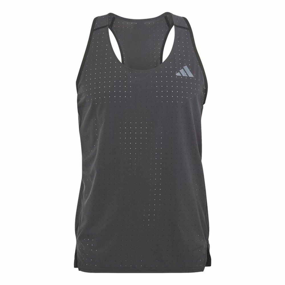 Tricou de Bărbați fără Mâneci Adidas Adizero Snglt