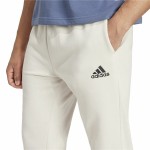Pantaloni lungi de sport Adidas Essentials Fleece Regular Tapered Alb