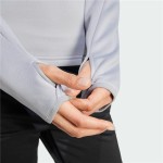 Hanorac fără Glugă Femei Adidas Winterized Gri