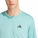 Tricou cu Mânecă Scurtă Bărbați Adidas Train Essentials Stretch Albastru deschis (XL)