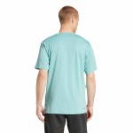 Tricou cu Mânecă Scurtă Bărbați Adidas Train Essentials Stretch Albastru deschis (XL)
