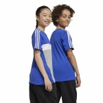 Tricou cu Mânecă Scurtă pentru Copii Adidas 3S Tib Albastru