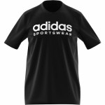 Tricou cu Mânecă Scurtă Bărbați Adidas Spw Negru