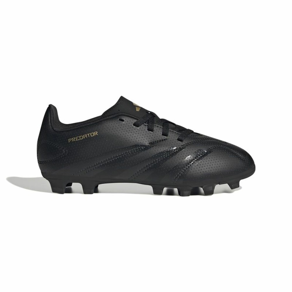 Ghete de Fotbal pentru Copii Adidas Predator Club J Flexible Ground Negru
