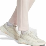 Pantaloni lungi de sport Adidas Essentials Small Logo Feel Cozy Open Roz Femeie