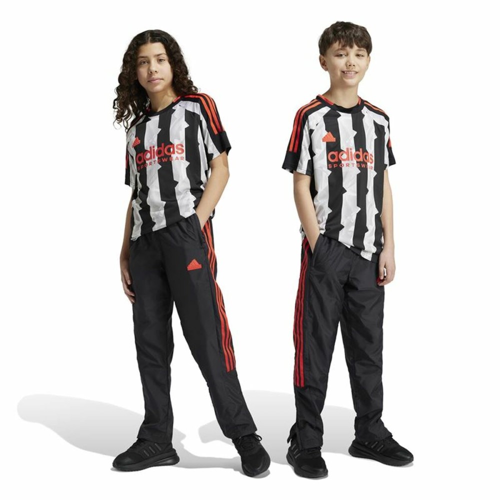 Pantaloni lungi de sport Adidas Tiro Woven Negru Unisex