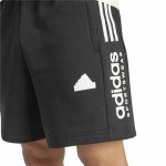 Pantalon Scurt Sport Adidas House Of Tiro Fleece Negru