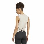 Tricou cu Bretele Damă Adidas Studio Bej