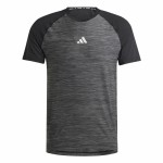 Tricou cu Mânecă Scurtă Bărbați Adidas Gym+ Training Negru Gri