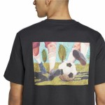 Tricou cu Mânecă Scurtă Bărbați Adidas Gallery Graphic Negru