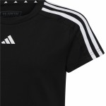 Tricou cu Mânecă Scurtă Femei Adidas Training Essentials Negru