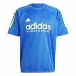 Tricou cu Mânecă Scurtă Bărbați Adidas Tiro Nations Pack Albastru Alb