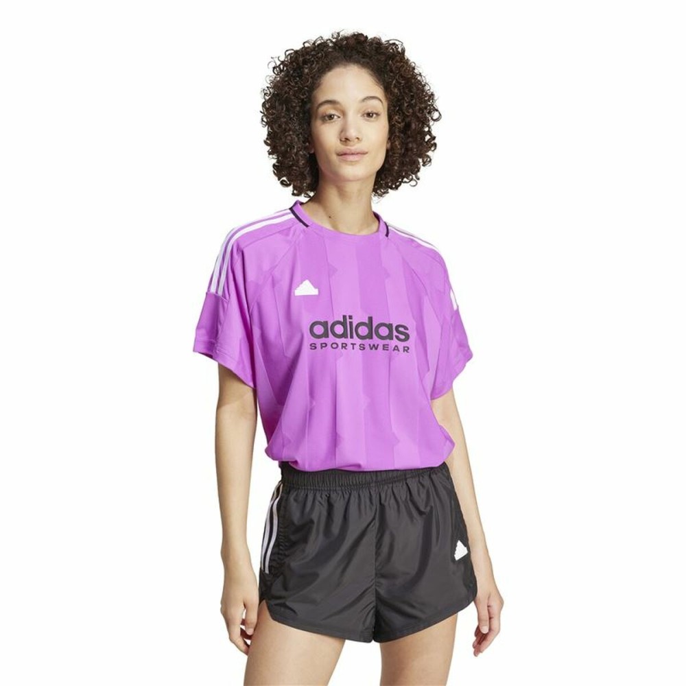 Tricou cu Mânecă Scurtă Bărbați Adidas Tiro Cut 3 Mov