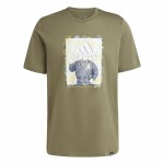 Tricou cu Mânecă Scurtă Bărbați Adidas Doodle Graphic Verde