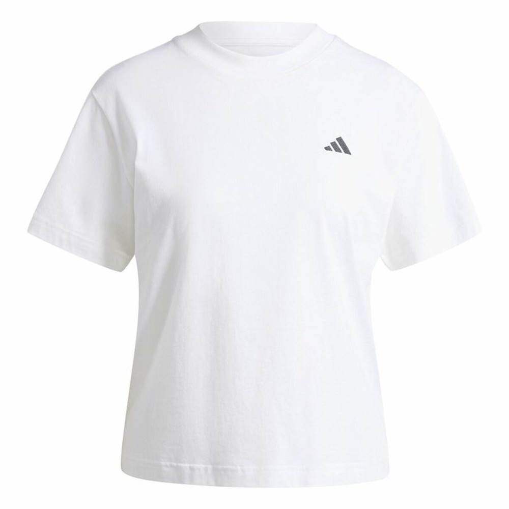 Tricou cu Mânecă Scurtă Femei Adidas Essentials Alb