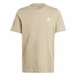 Tricou cu Mânecă Scurtă Bărbați Adidas Seasonal Essentials Melange Bej