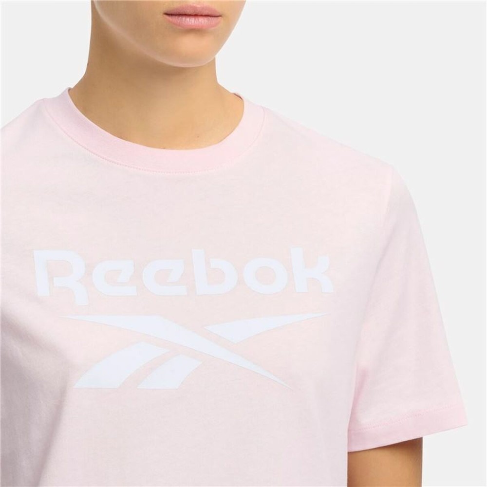 Tricou cu Mânecă Scurtă Femei Reebok Identity Big Roz