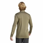 Hanorac fără Glugă Bărbați Adidas Mt Half Zi Ls Maro