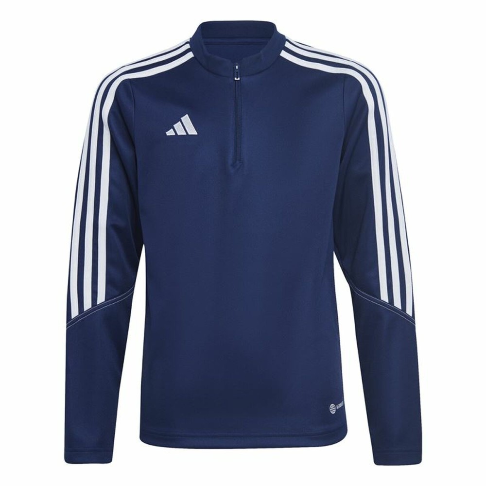 Hanorac fără Glugă Copii Adidas Tiro 23 Albastru
