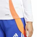 Hanorac fără Glugă Femei Adidas Tiro24 Training Alb