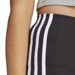Colanți Sport de Damă Adidas Essentials Single 3S Booty Negru