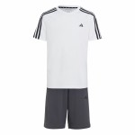 Set Sport pentru Copii Adidas Essentials Alb Negru