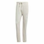 Pantaloni lungi de sport Adidas All Szn French Terry Regular Tapered Alb Bej Bărbați