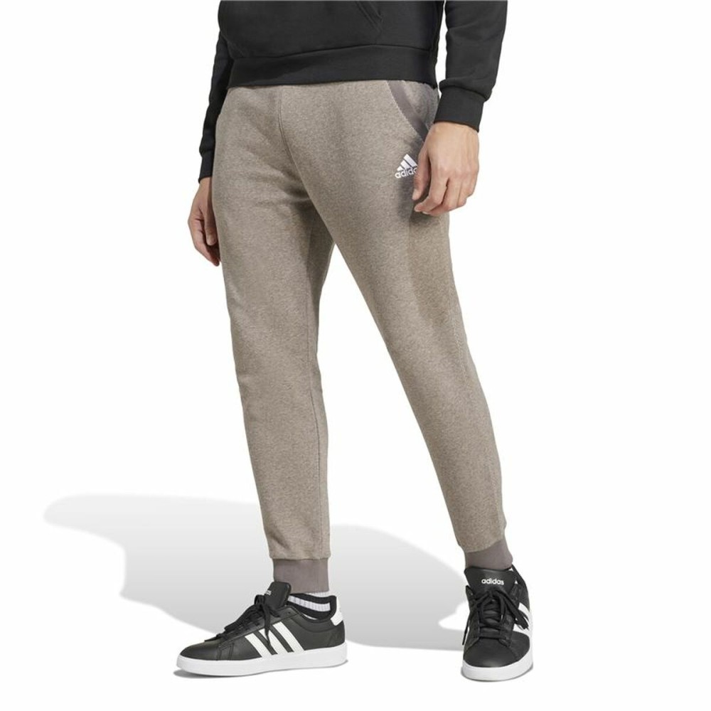 Pantaloni lungi de sport Adidas Seasonal Essentials Melange Bej Bărbați