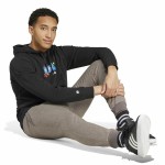 Pantaloni lungi de sport Adidas Seasonal Essentials Melange Bej Bărbați