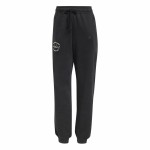Pantaloni lungi de sport Adidas Signature Graphic Print Fleece Loose Negru Femeie