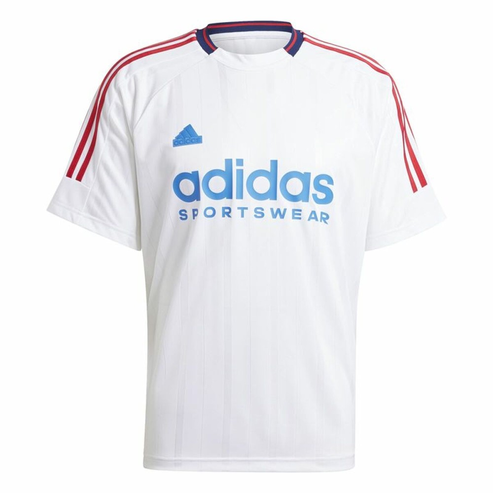 Tricou cu Mânecă Scurtă Bărbați Adidas Tiro Nations Pack Alb