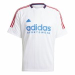 Tricou cu Mânecă Scurtă Bărbați Adidas Tiro Nations Pack Alb