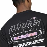 Tricou cu Mânecă Scurtă Bărbați Adidas House Of Tiro Summer Graphic Negru