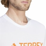 Tricou cu Mânecă Scurtă Bărbați Adidas Mt Log Tech Alb