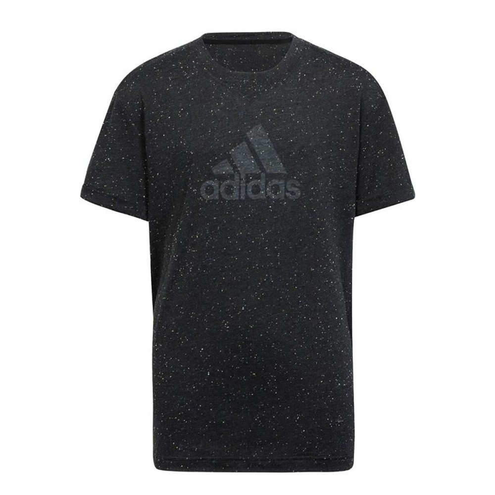 Tricou cu Mânecă Scurtă pentru Copii Adidas Negru