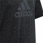 Tricou cu Mânecă Scurtă pentru Copii Adidas Negru