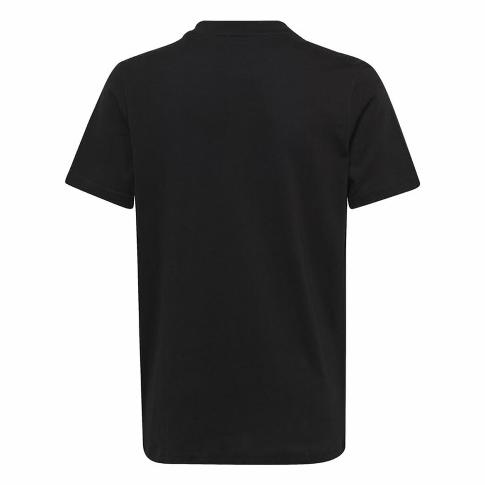Tricou cu Mânecă Scurtă pentru Copii Adidas Big Logo Negru