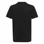 Tricou cu Mânecă Scurtă pentru Copii Adidas Big Logo Negru