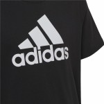 Tricou cu Mânecă Scurtă pentru Copii Adidas Big Logo Negru