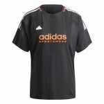 Tricou cu Mânecă Scurtă Femei Adidas Tiro Cut Negru
