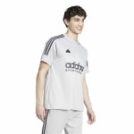 Tricou cu Mânecă Scurtă Bărbați Adidas Tiro Gri