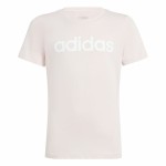 Tricou cu Mânecă Scurtă pentru Copii Adidas Essentials Linear Logo Cotton Slim Fit