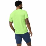 Tricou cu Mânecă Scurtă Bărbați Brooks Distance Sleeve 3.0 Verde