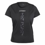 Tricou cu Mânecă Scurtă Femei Adidas Agr Shirt Negru