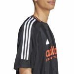 Tricou cu Mânecă Scurtă Bărbați Adidas House Of Tiro Jacquard Jersey Negru
