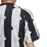 Tricou cu Mânecă Scurtă Copii Adidas Tiro Alb Negru